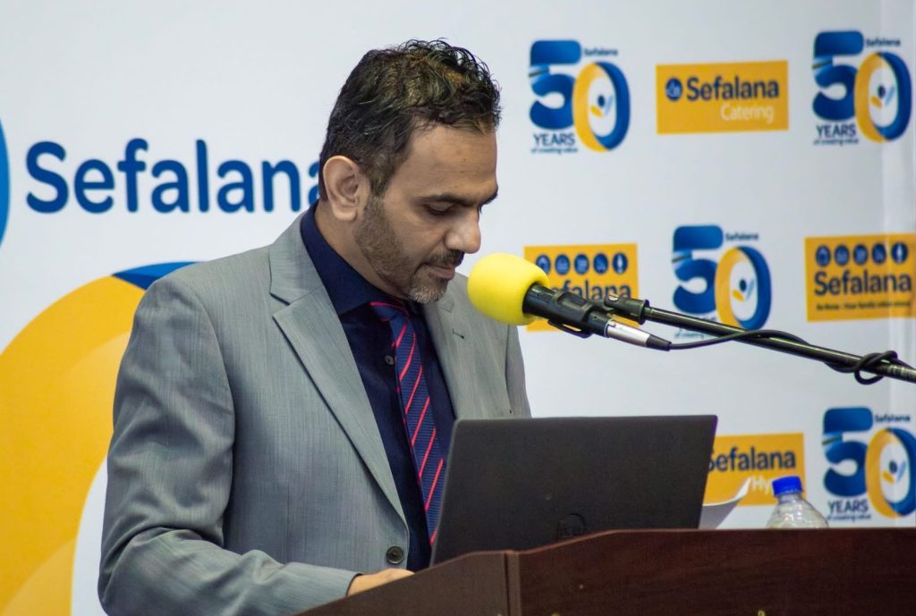 Mohamed Osman, Sefalana Finance Director