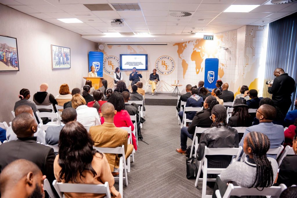 Money Managers Are Helping Keep Your BSE Shares Up Awards Ceremony for the 2025 edition of the BSE Stanbic Bank National Finance and Investment Competition, held at the Botswana Stock Exchange offices.