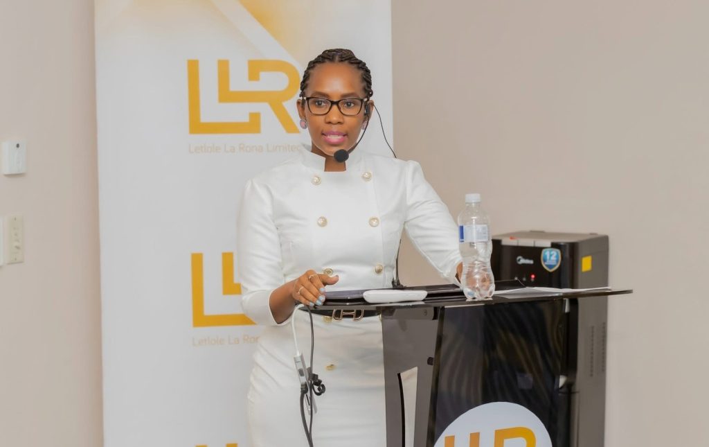 Steady Rent Keeps Letlole Paying Ms Kamogelo Mowaneng, CEO of Letlole La Rona (LLR). Pic: LLR
