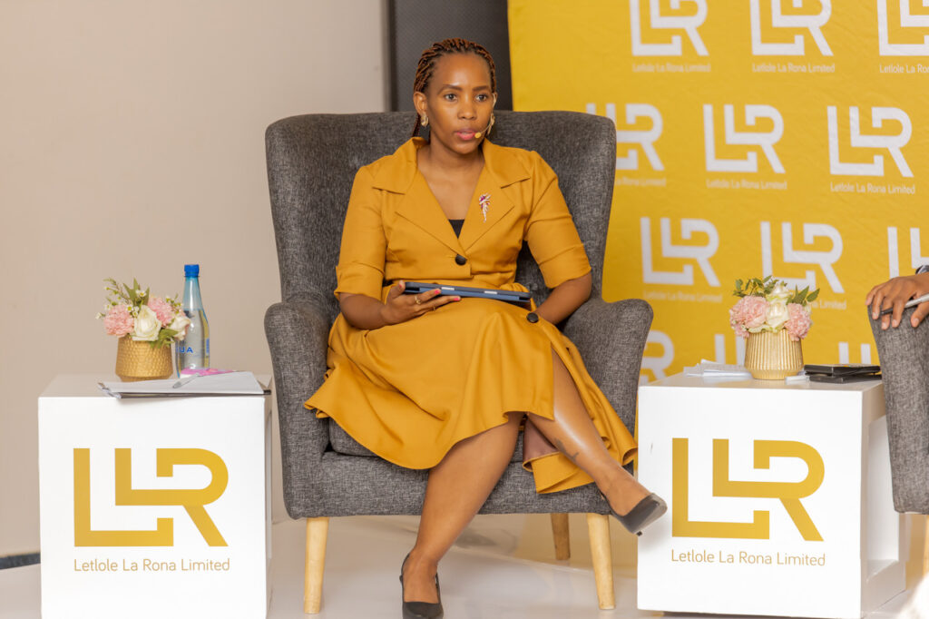 Kamogelo Moaning, CEO of Letlole