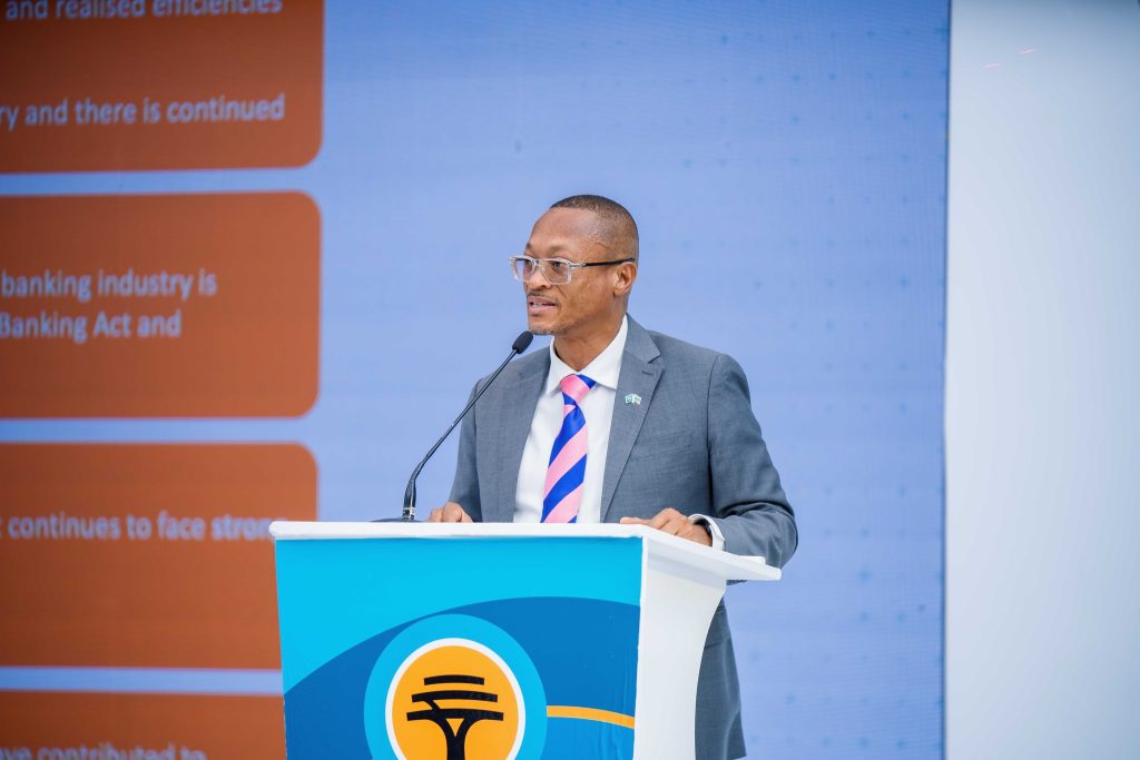 Mr. Bogatsu Promises FNB to ‘Protect or Outperform Shareholder Returns’ Mr Steven Bogatsu, FNBB CEO