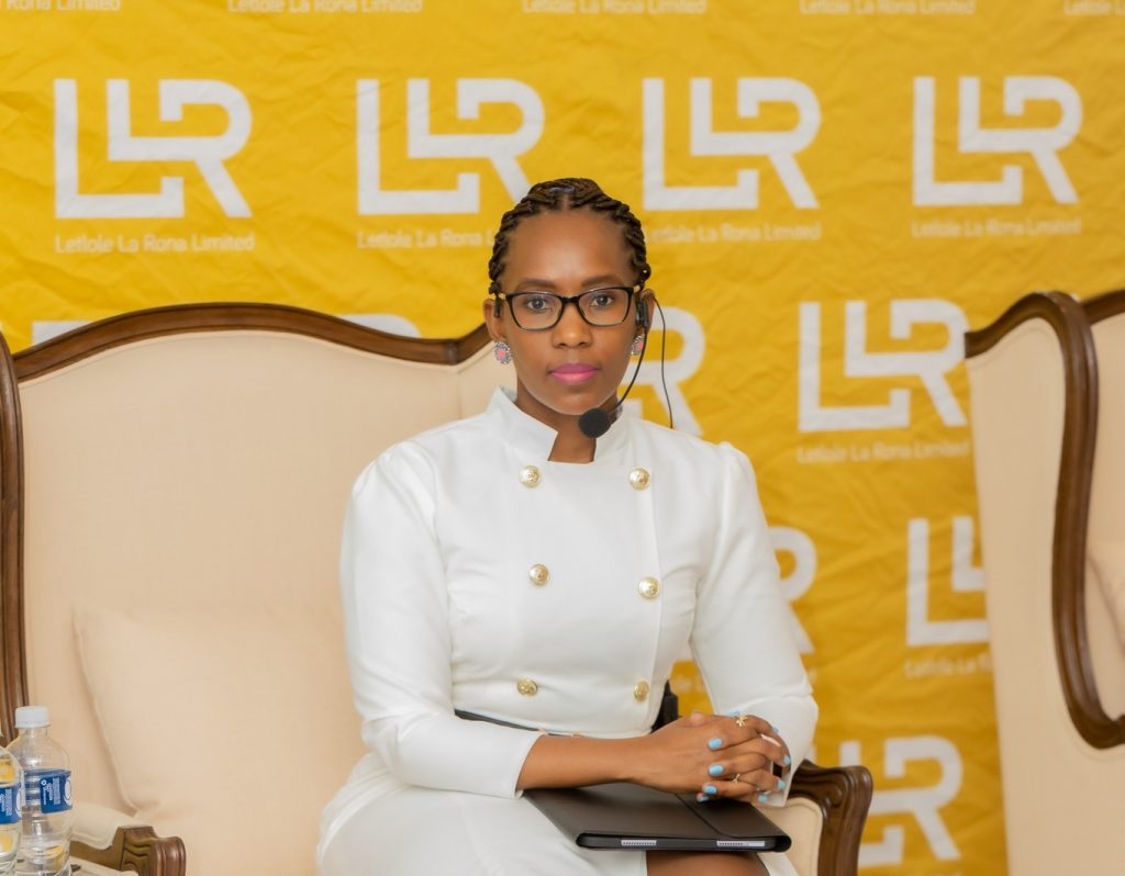 CEO Ms Kamogelo Mowaneng,